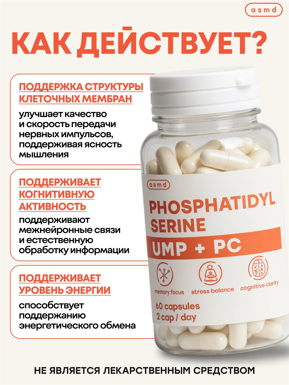 Фосфатидилсерин (320 мг) + Фосфатидилхолин (150 мг) — изображение 5